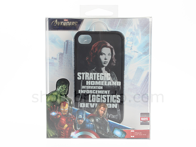 iPhone 4/4S MARVEL The Avengers - Black Widow Phone Case (Limited Edition)
