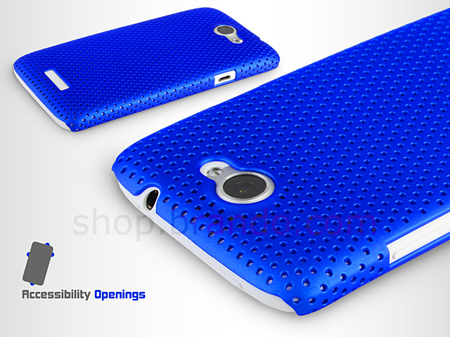 HTC One X Perforated Back Case