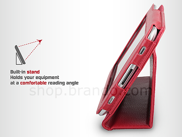 Artificial leather case for Samsung Galaxy Tab 2 7.0 GT- P3110 (Side Open)