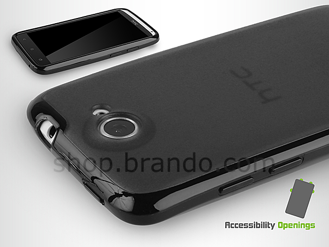 HTC One X See Through Case with Rubber Lining