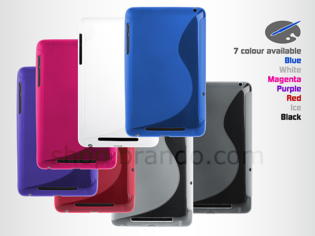 Google Nexus 7 Asus(2012) Wave Plastic Back Case