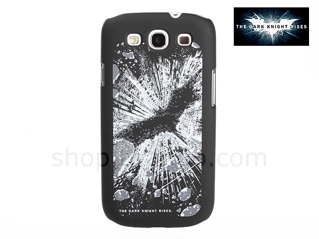 Samsung Galaxy S III I9300 Batman The Dark Knight Rises - Batman Logo splash-ink Phone Case (Limited Edition)
