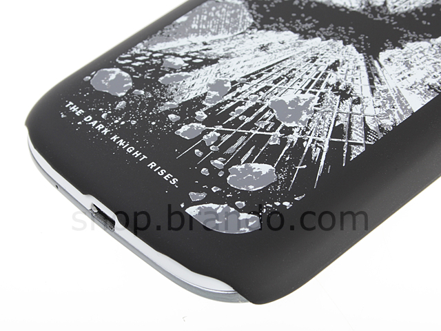 Samsung Galaxy S III I9300 Batman The Dark Knight Rises - Batman Logo splash-ink Phone Case (Limited Edition)