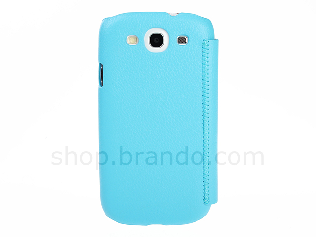 Samsung Galaxy S III i9300 Side Open Classical Protective Leather Case