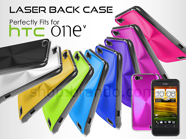 HTC One V Laser Back Case