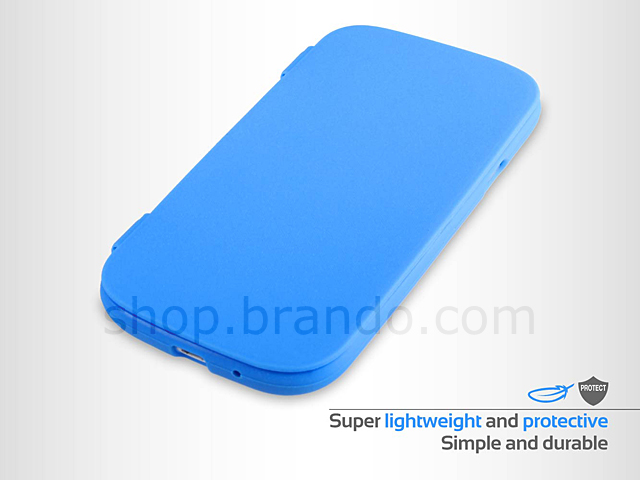 Soft Plastic Flip Case for Samsung Galaxy S III I9300