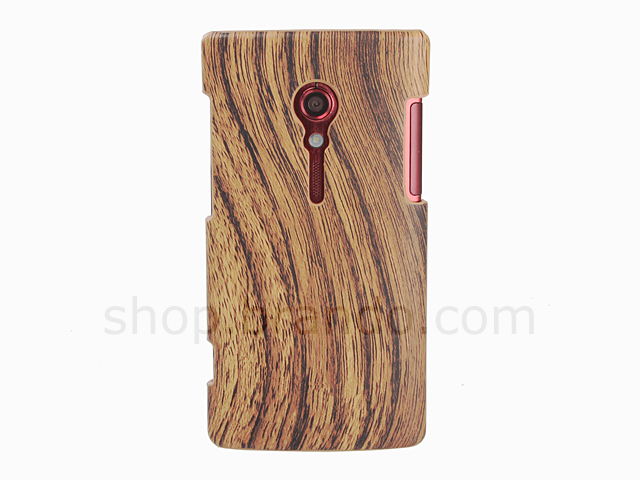SONY Xperia Ion LT28i Woody Patterned Back Case