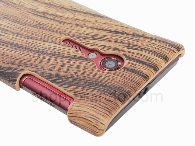 SONY Xperia Ion LT28i Woody Patterned Back Case