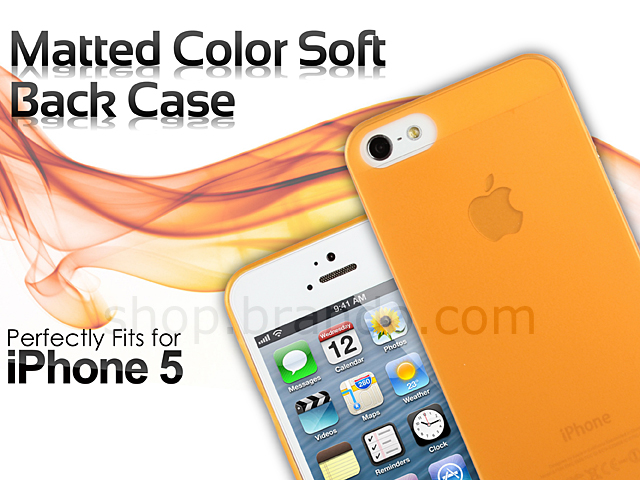 Matted Color iPhone 5 / 5s / SE Soft Back Case
