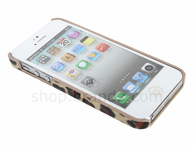 iPhone 5 / 5s / SE Leopard Stripe Back Case