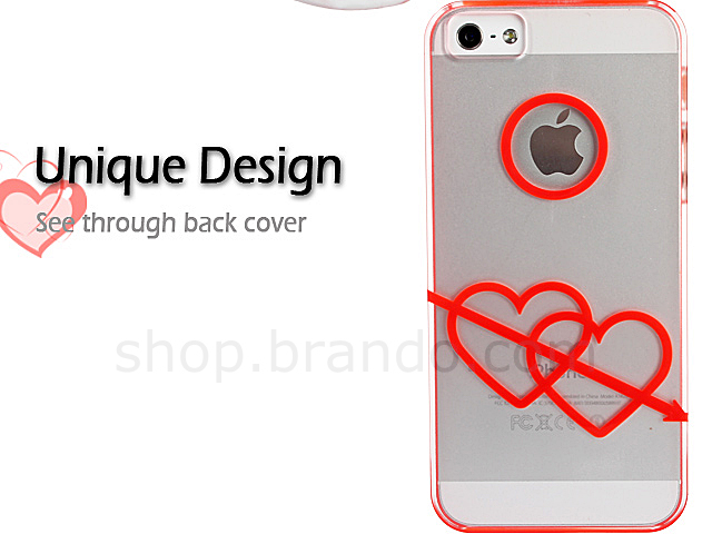 iPhone 5 / 5s / SE Arrow Hearts Back Case