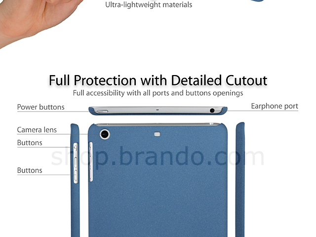 iPad Mini Plain Sandblasting Case