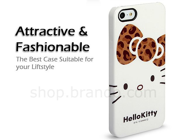 iPhone 5 / 5s Hello Kitty Leopard Hard Case (Limited Edition)
