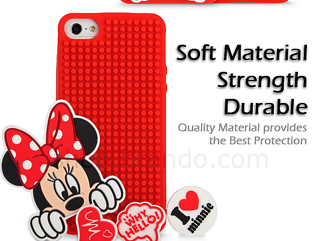 iPhone 5 / 5s Disney - Minnie Mouse Play Soft Case (Limited Edition)