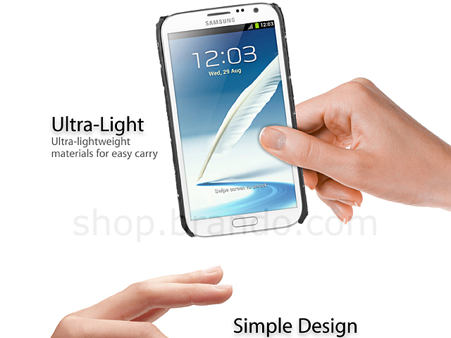 Samsung Galaxy Note II GT-N7100 Glittery Leaf Embossed Back Case