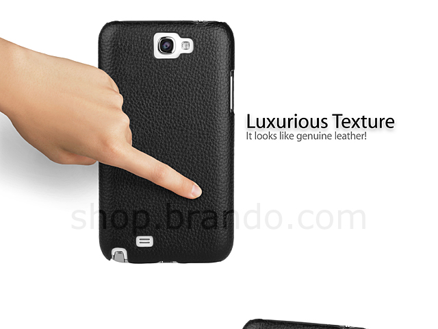Samsung Galaxy Note II GT-N7100 Leather Back Case
