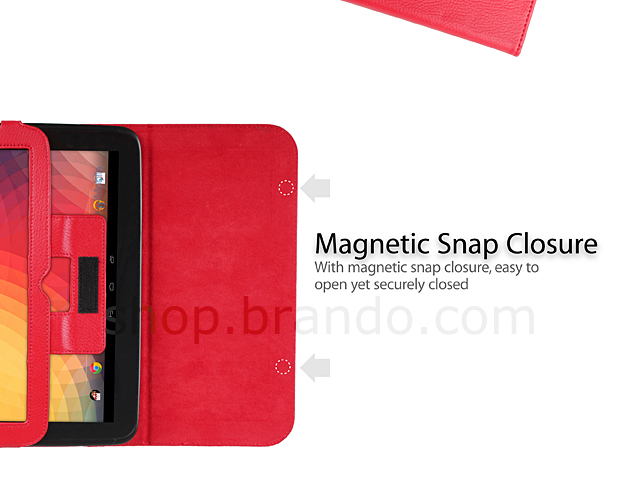 Folio Case for Google Nexus 10 GT-P8110 (Side Open)