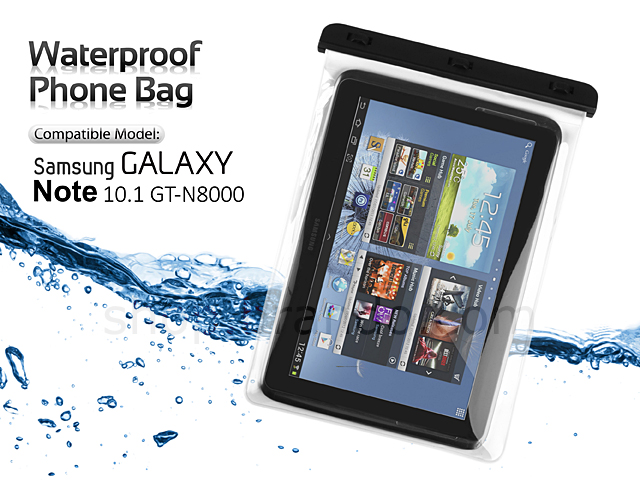 Waterproof Phone Bag for Samsung Galaxy Note 10.1 GT-N8000