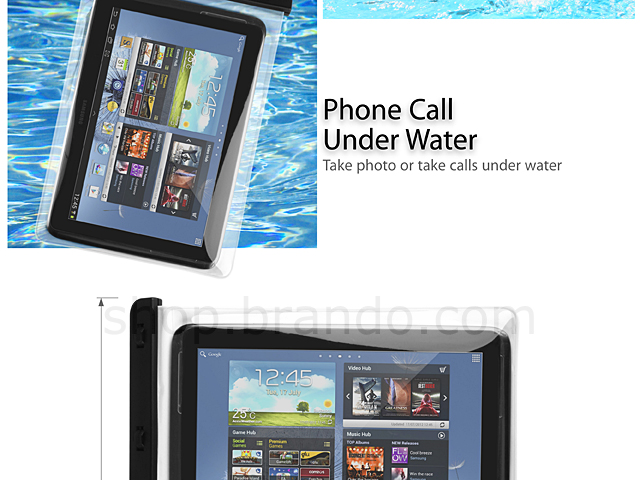 Waterproof Phone Bag for Samsung Galaxy Note 10.1 GT-N8000