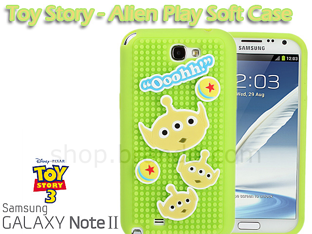 Samsung Galaxy Note II GT-N7100 Toy Story - Alien Mouse Play Soft Case (Limited Edition)