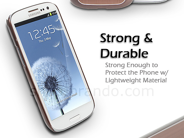 Samsung Galaxy S III I9300 Metallic Cool Back Case