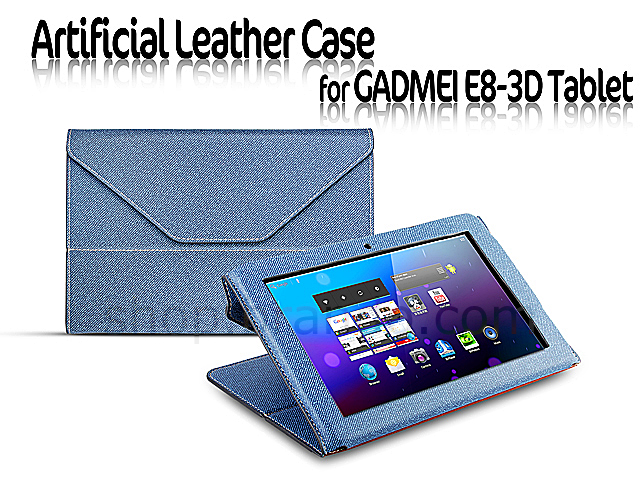 Artificial Leather Case for GADMEI E8-3D Tablet
