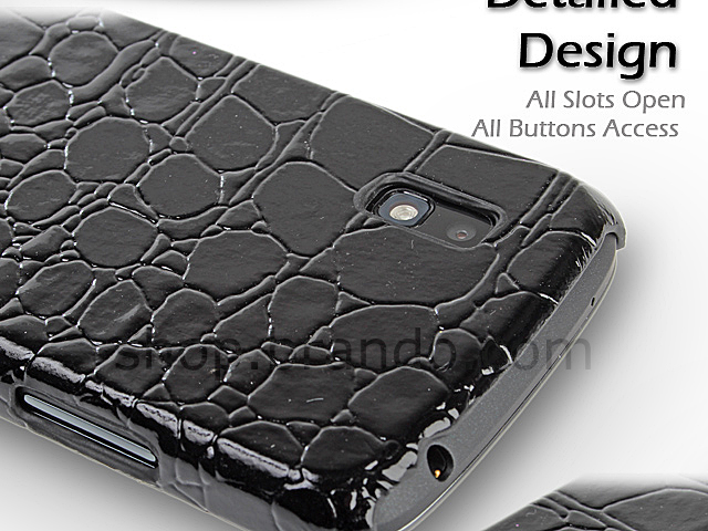 Google Nexus 4 E960 Crocodile Leather Back Case