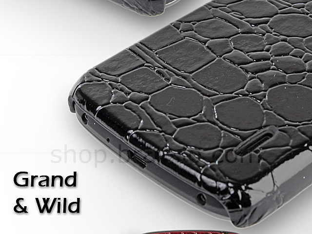 Google Nexus 4 E960 Crocodile Leather Back Case