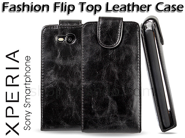 Nokia Lumia 820 Fashionable Flip Top Leather Case