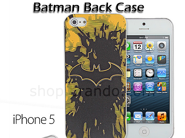 iPhone 5 / 5s DC Comics Heroes - Batman Back Case (Limited Edition)
