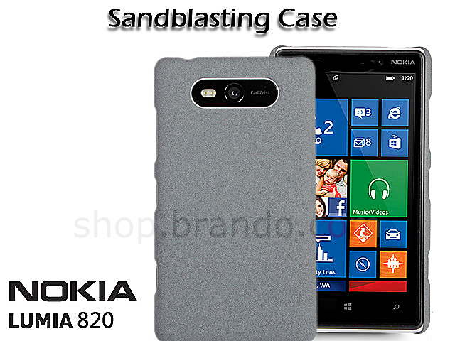 Nokia Lumia 820 Sandblasting Case