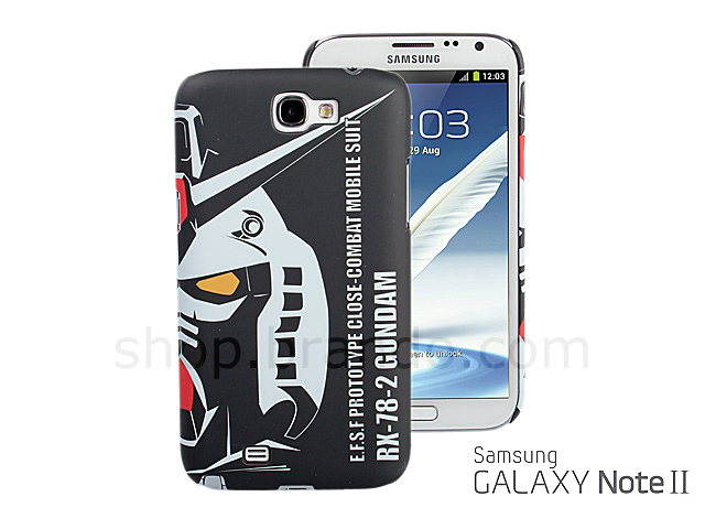 Samsung Galaxy Note II GT-N7100 RX-78-2 GUNDAM Black Back Case (Limited Edition)