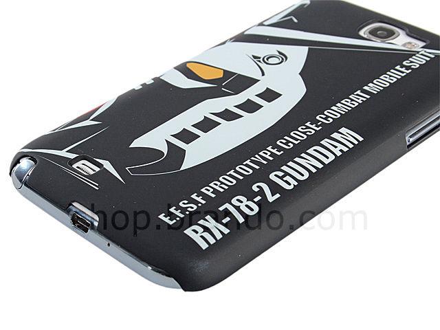 Samsung Galaxy Note II GT-N7100 RX-78-2 GUNDAM Black Back Case (Limited Edition)