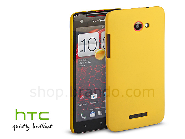HTC Droid DNA Rubberized Back Hard Case