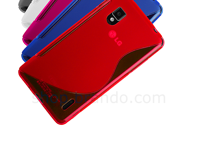 LG Optimus G E975 Wave Plastic Back Case
