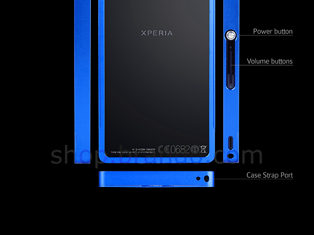 Sony Xperia Z Metallic Bumper