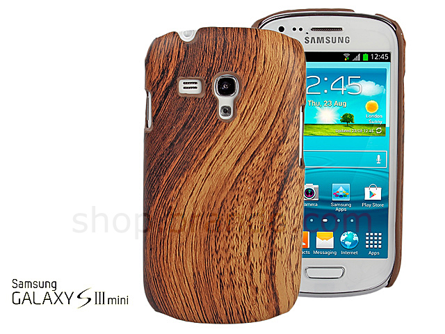 Samsung Galaxy S III Mini I8190 Woody Patterned Back Case