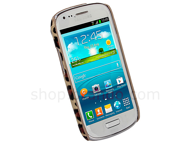 Samsung Galaxy S III Mini I8190 Leopard Stripe Back Case