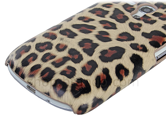 Samsung Galaxy S III Mini I8190 Leopard Stripe Back Case