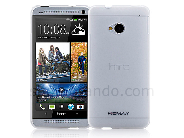 Momax HTC One Ultra Tough Clear Touch Case