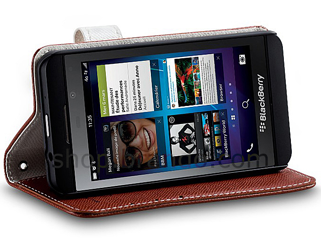 Momax Flip Diary Lattice Series for BlackBerry Z10