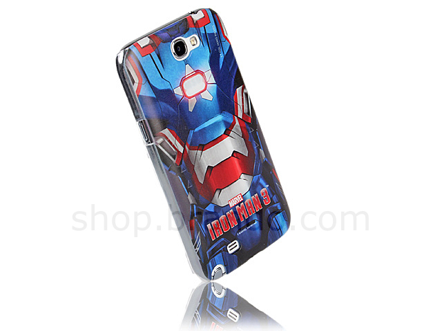 Samsung Galaxy Note II GT-N7100 MARVEL Iron Man 3 - Iron Patriot Protective Case