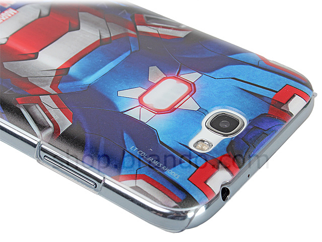 Samsung Galaxy Note II GT-N7100 MARVEL Iron Man 3 - Iron Patriot Protective Case