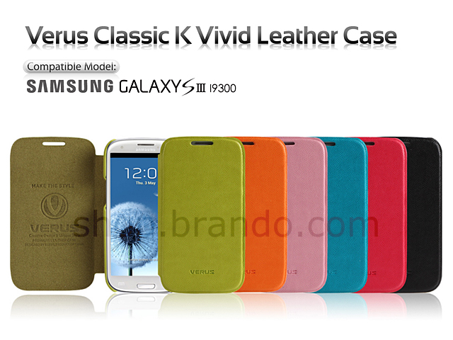 Verus Classic K Vivid Leather Case for Samsung Galaxy S III
