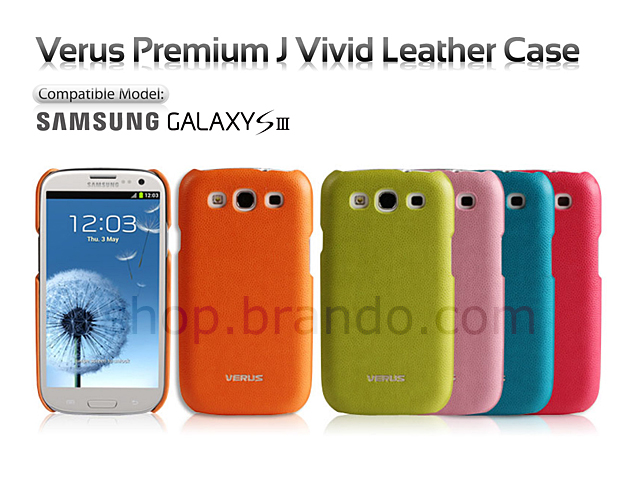Verus Premium J Vivid Leather Case for Samsung Galaxy S III