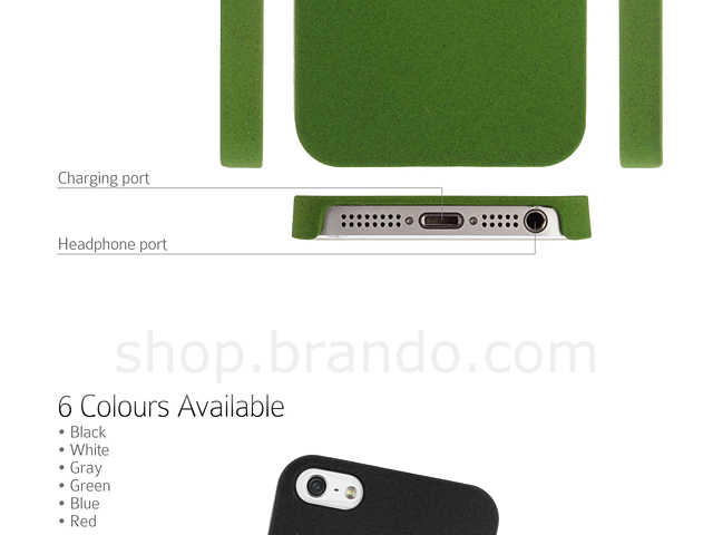 Vicle Sandy Back Case for iPhone 5 / 5s
