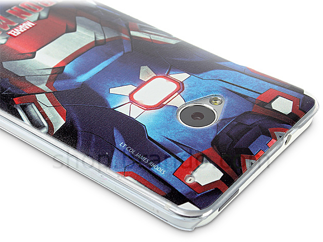 HTC One MARVEL Iron Man 3 - Iron Patriot Protective Case