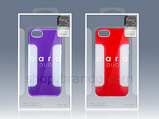 iPhone 5 / 5s more. Para Duo Back Case