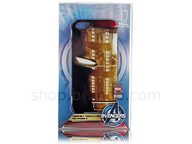 iPhone 5 / 5s MARVEL Iron Man Mask Protective Back Case (Limited Edition)