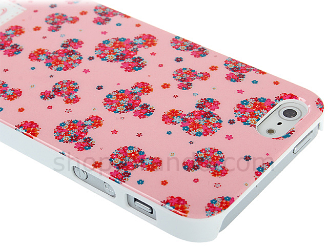 iPhone 5 / 5s Disney - Floral Mickey Mouse Protective Back Case (Limited Edition)